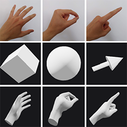 A Novel Framework for Hand Visualization in Web-Based Collaborative XR